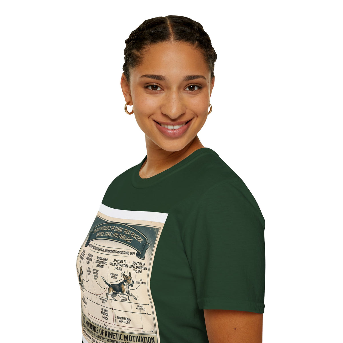 Canine Treat-Reaction Diagram T-Shirt