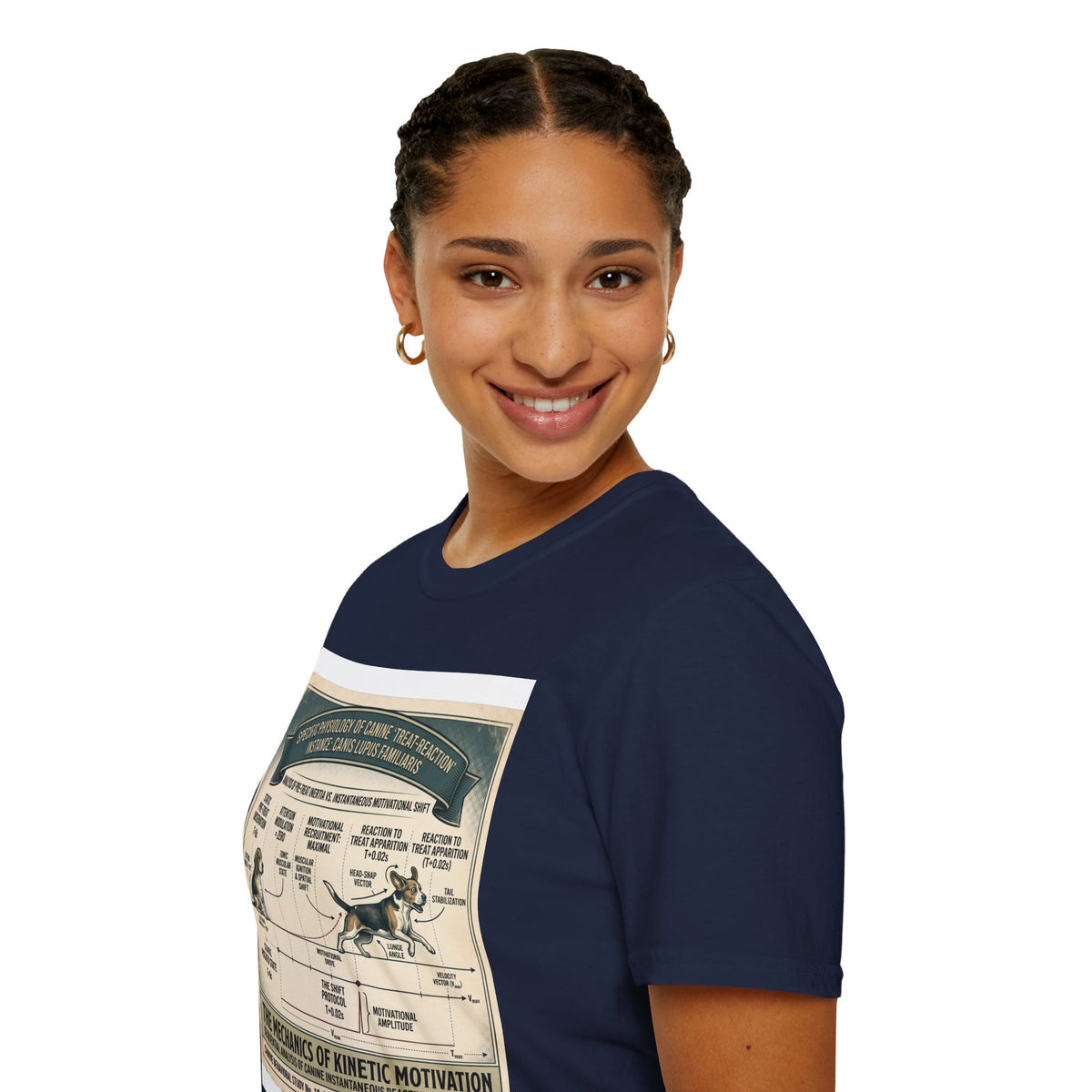 Canine Treat-Reaction Diagram T-Shirt