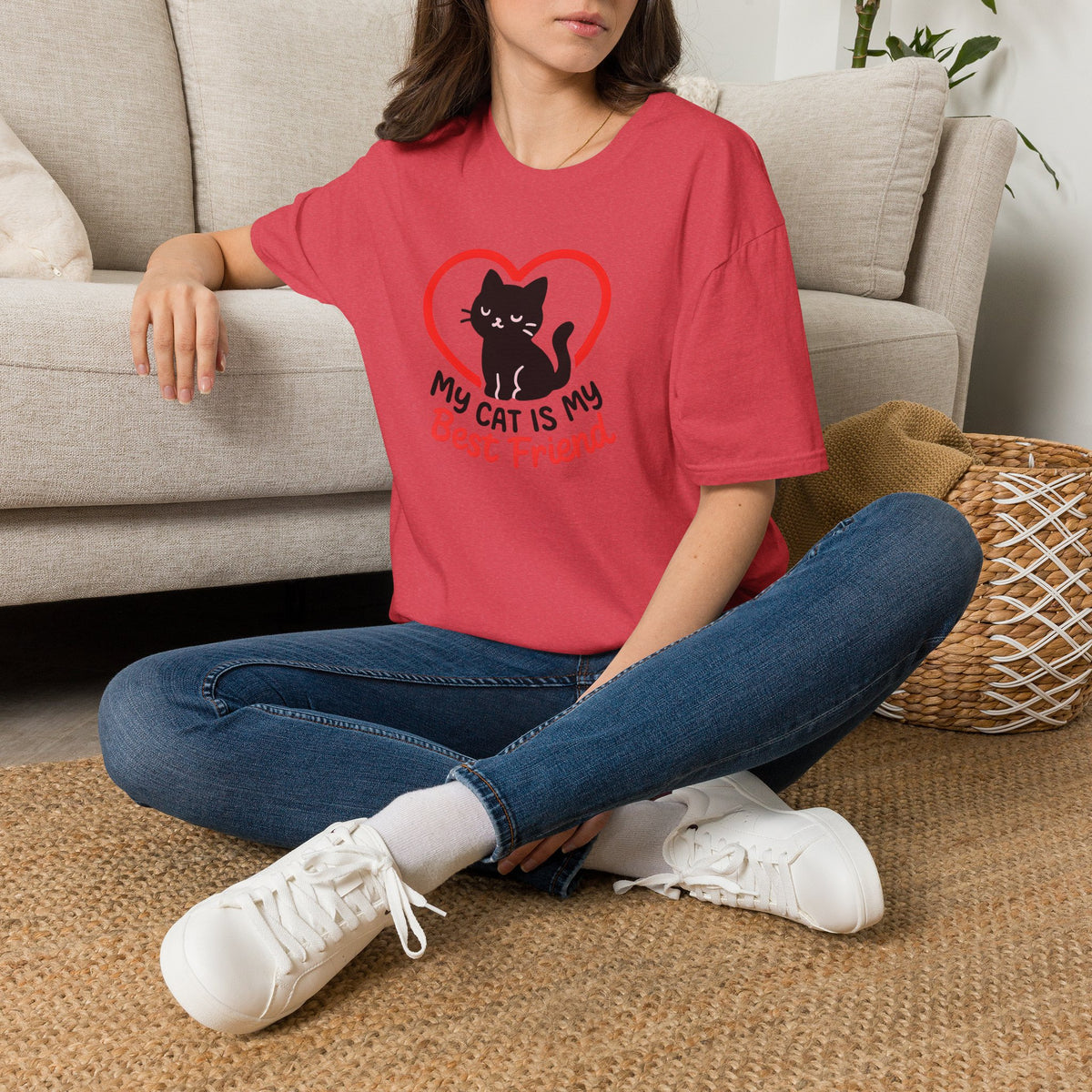 Best Friend Cat T-Shirt