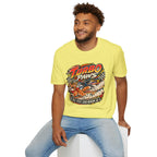 Turbo Paws T-Shirt — Retro Racing Cat Graphic Tee