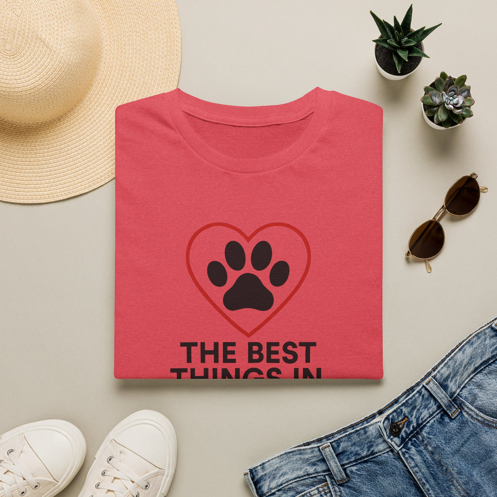 Red Heart Outline T-Shirt