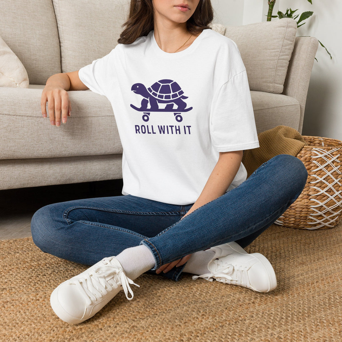 Turtle on Skateboard T-Shirt
