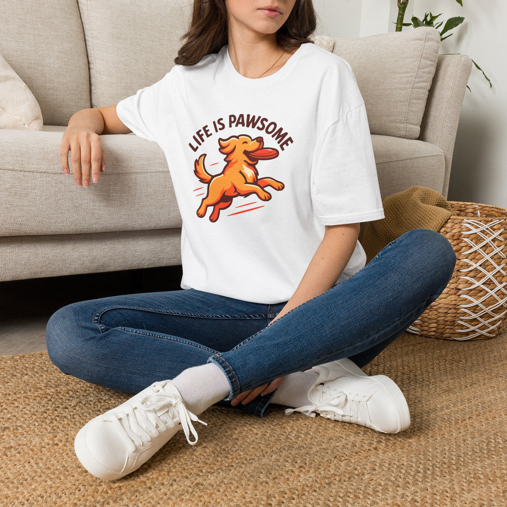 Dog Frisbee Fetch T-Shirt