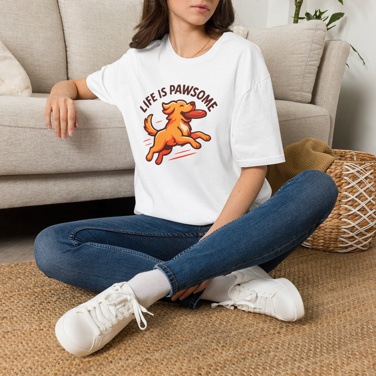 Dog Frisbee Fetch T-Shirt