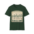 Kinetics of Zoomies T-Shirt — Funny Canine Zoomies Diagram Tee