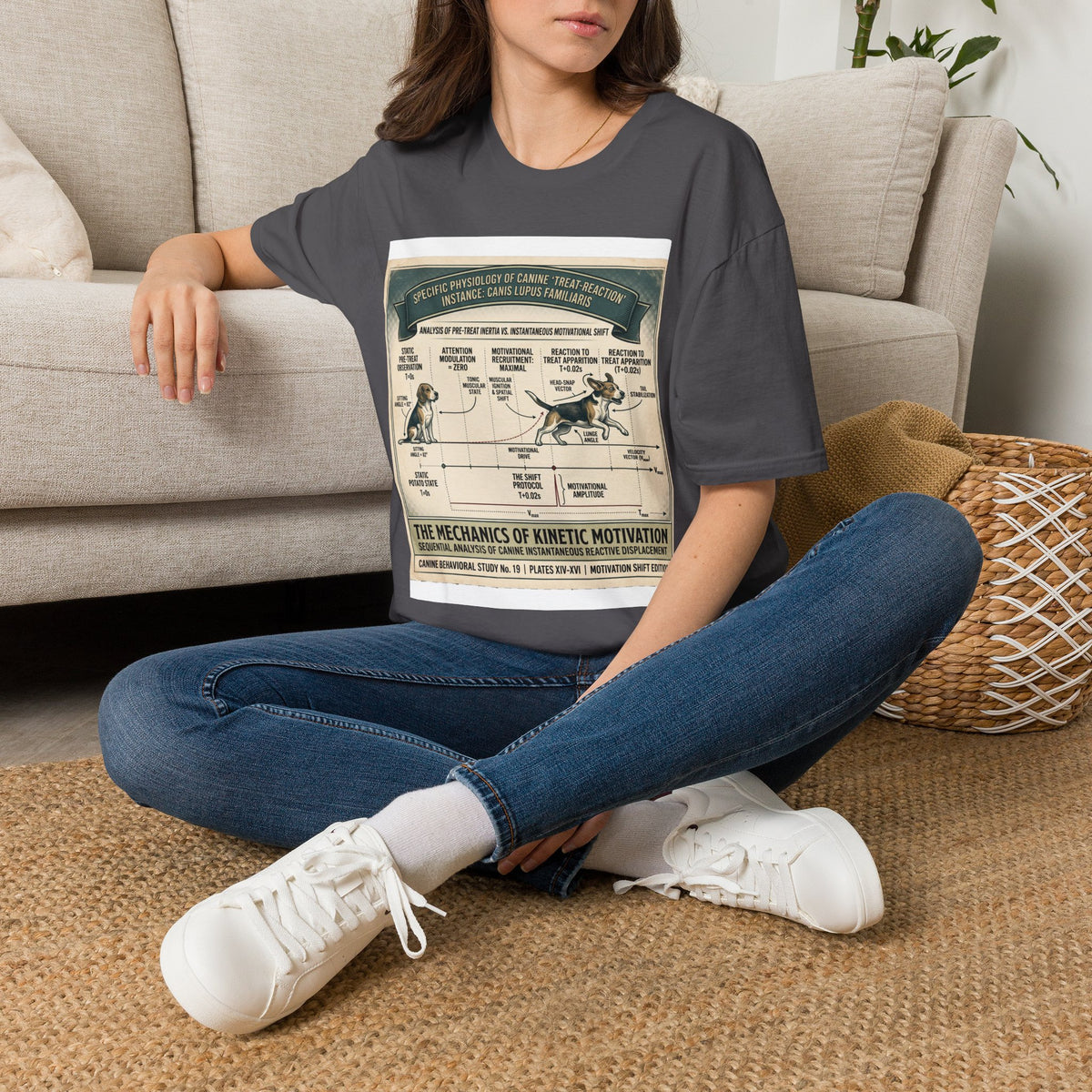 Canine Treat-Reaction Diagram T-Shirt