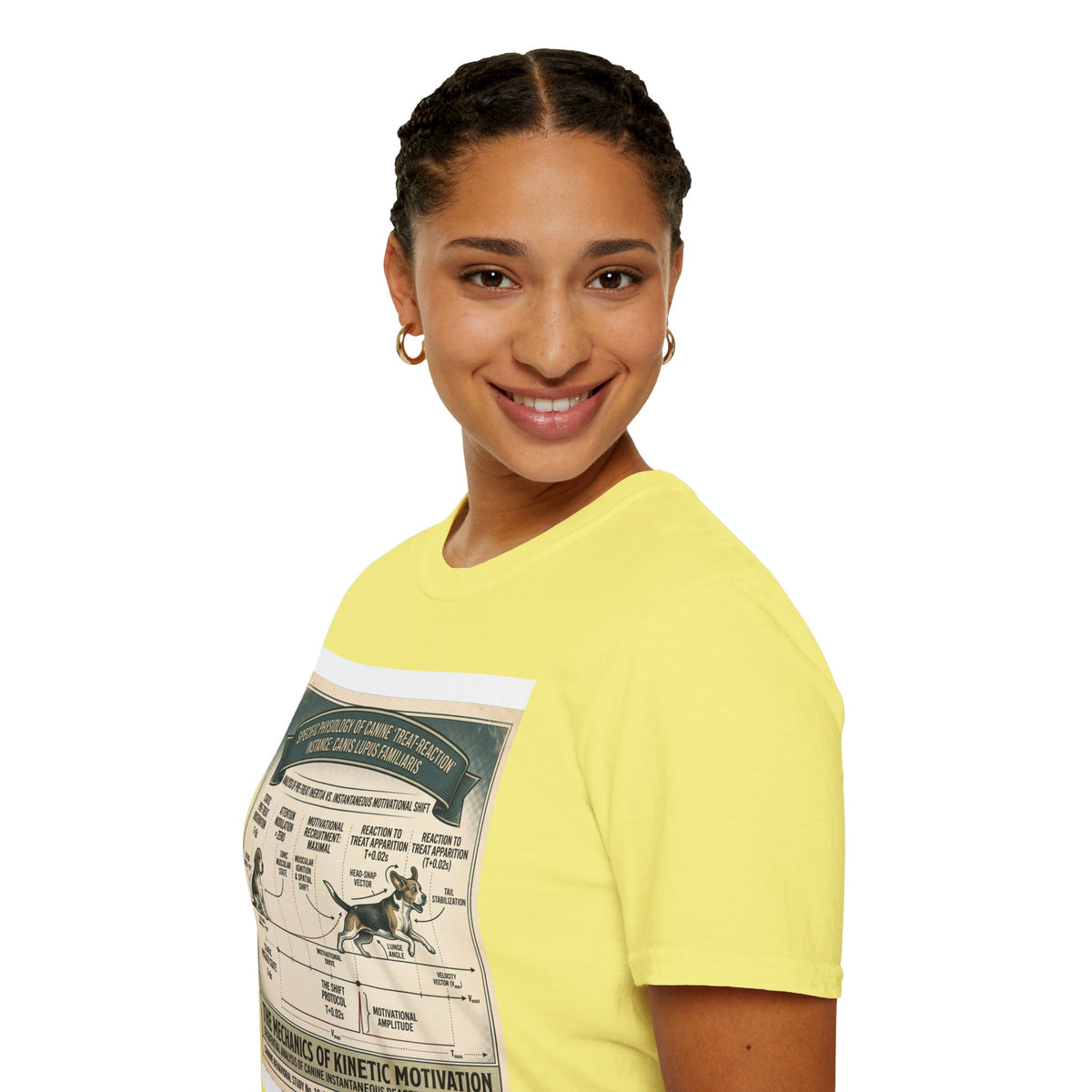 Canine Treat-Reaction Diagram T-Shirt
