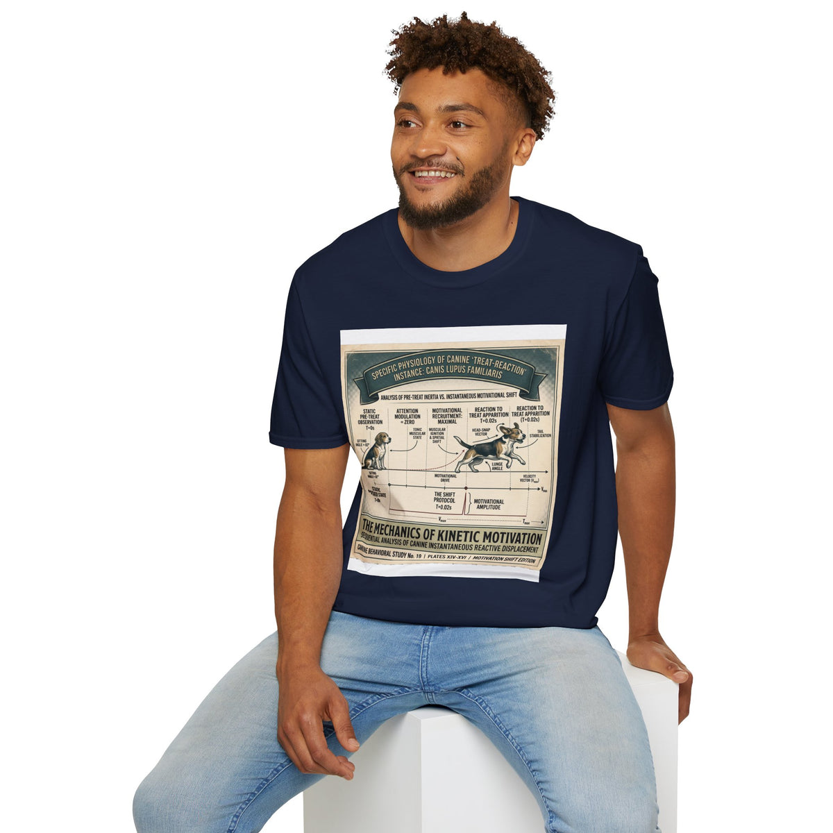 Canine Treat-Reaction Diagram T-Shirt