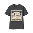 Nocturnal Cat Anatomy T-Shirt – Vintage Feline Physiology Diagram