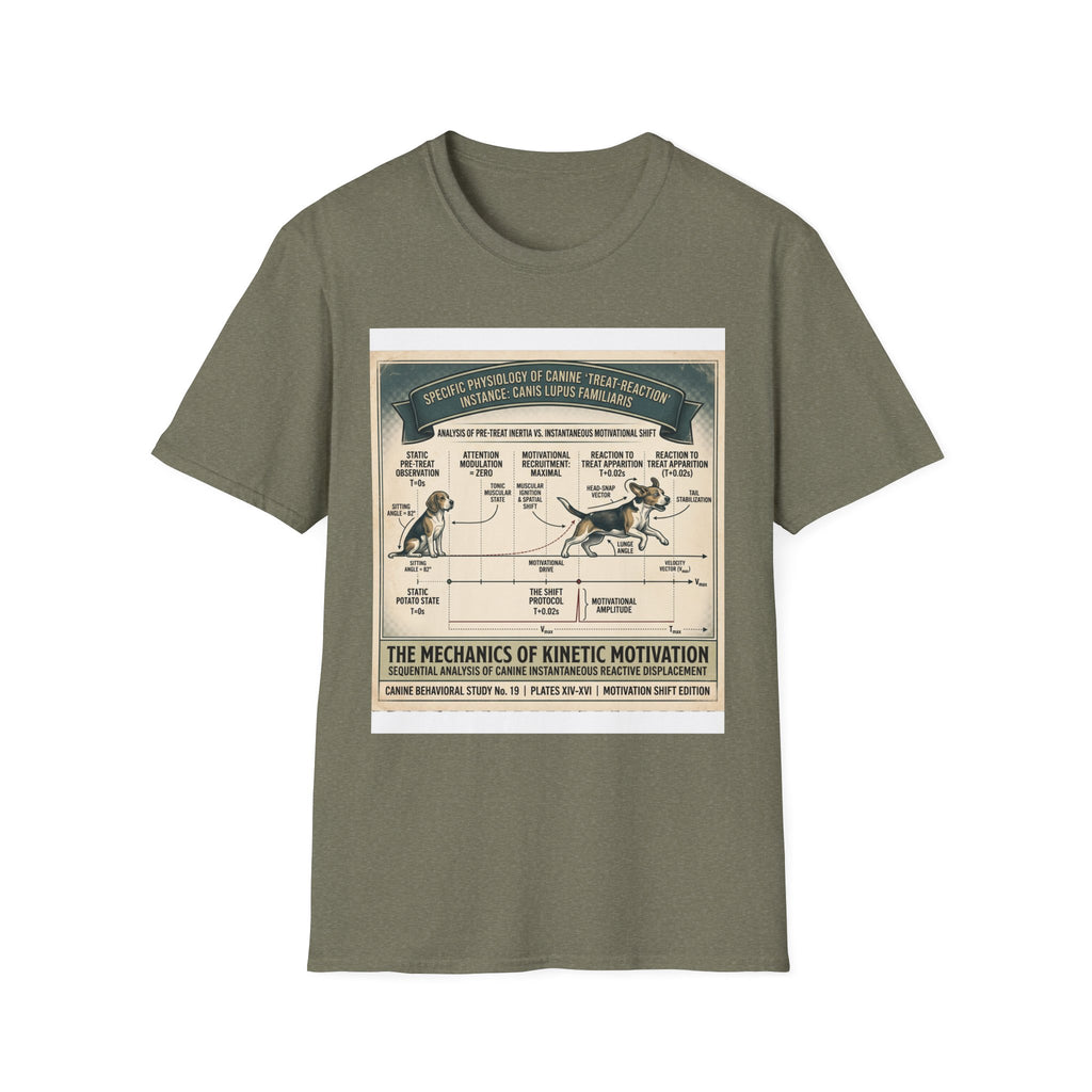 Canine Treat-Reaction Diagram T-Shirt