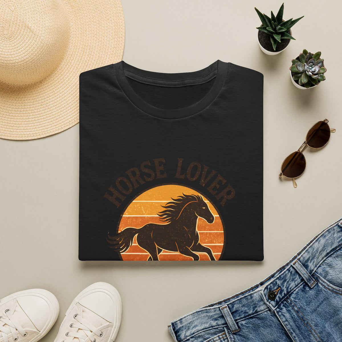 Horse Lover Logo T-Shirt