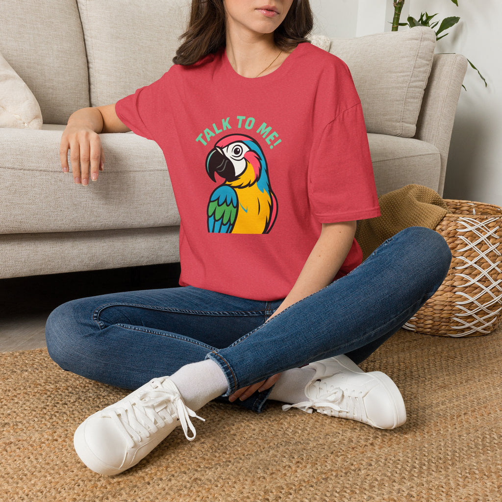Talk To Me Parrot T-Shirt