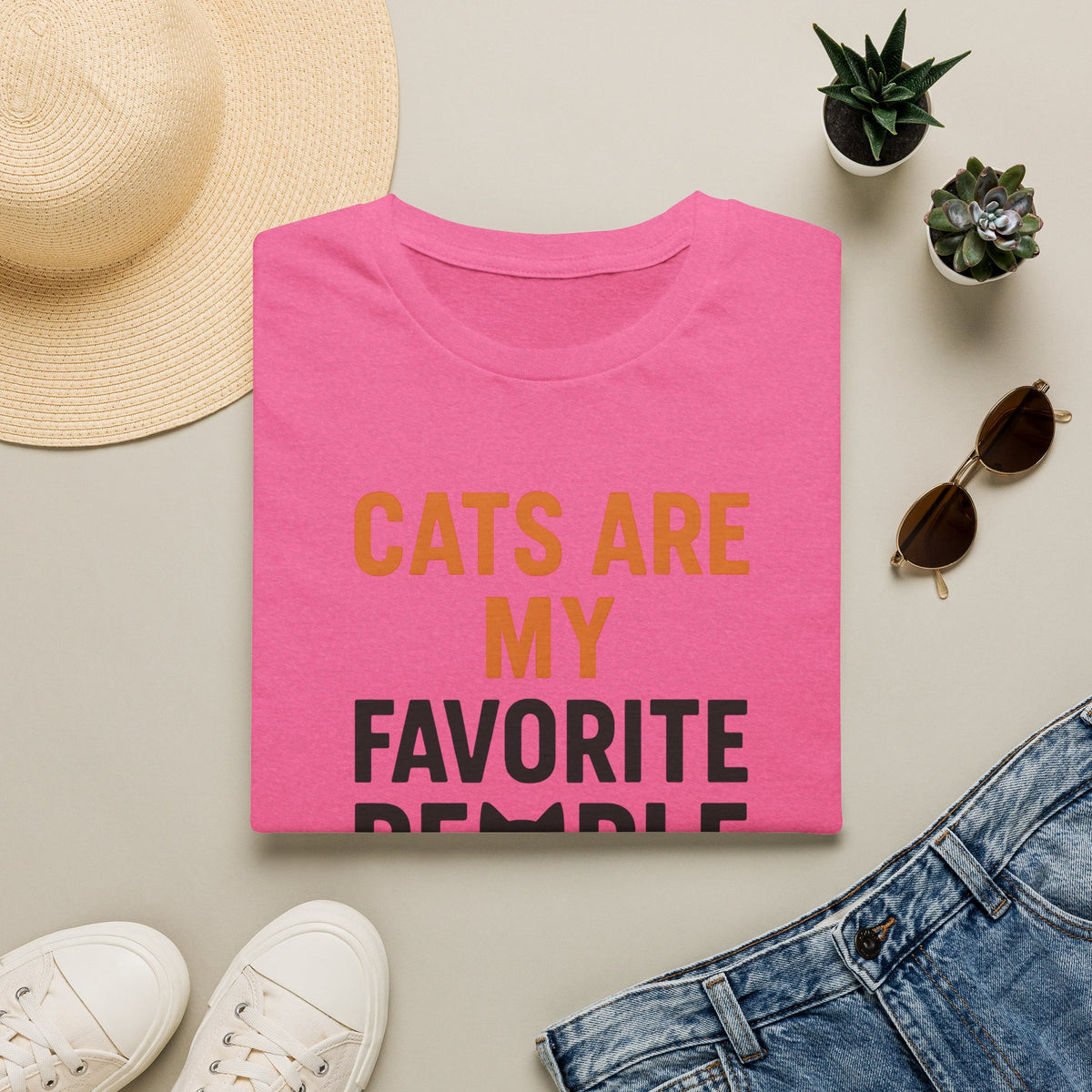 Cats Are Favorite People T-Shirt