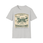 Cat Sprint Anatomy T-Shirt — Felis Catus Vintage Scientific Illustration Tee