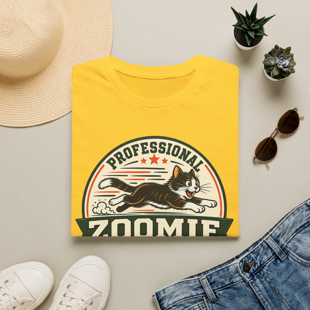 Professional Zoomie Specialist T-Shirt — Funny Cat Zoomies Tee