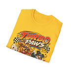 Turbo Paws T-Shirt — Retro Racing Dog Graphic Tee