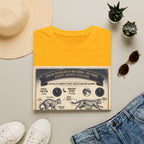 Nocturnal Cat Anatomy T-Shirt – Vintage Feline Physiology Diagram