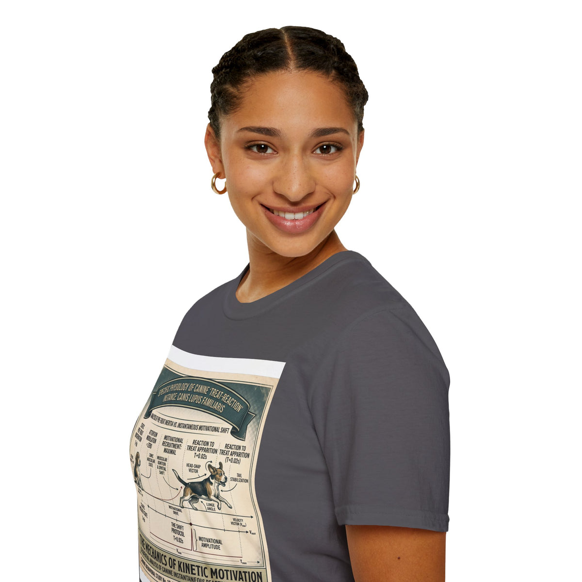 Canine Treat-Reaction Diagram T-Shirt
