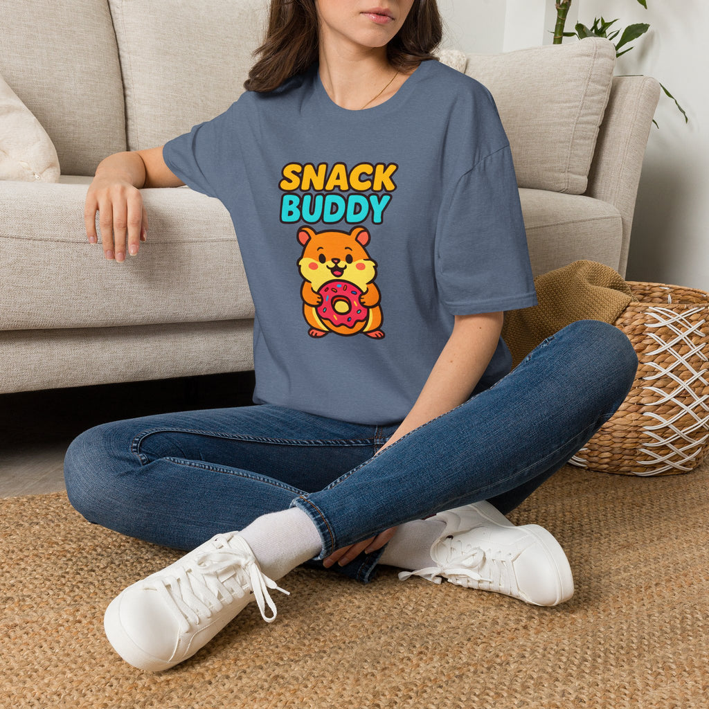 Snack Buddy Donut Hamster T-Shirt