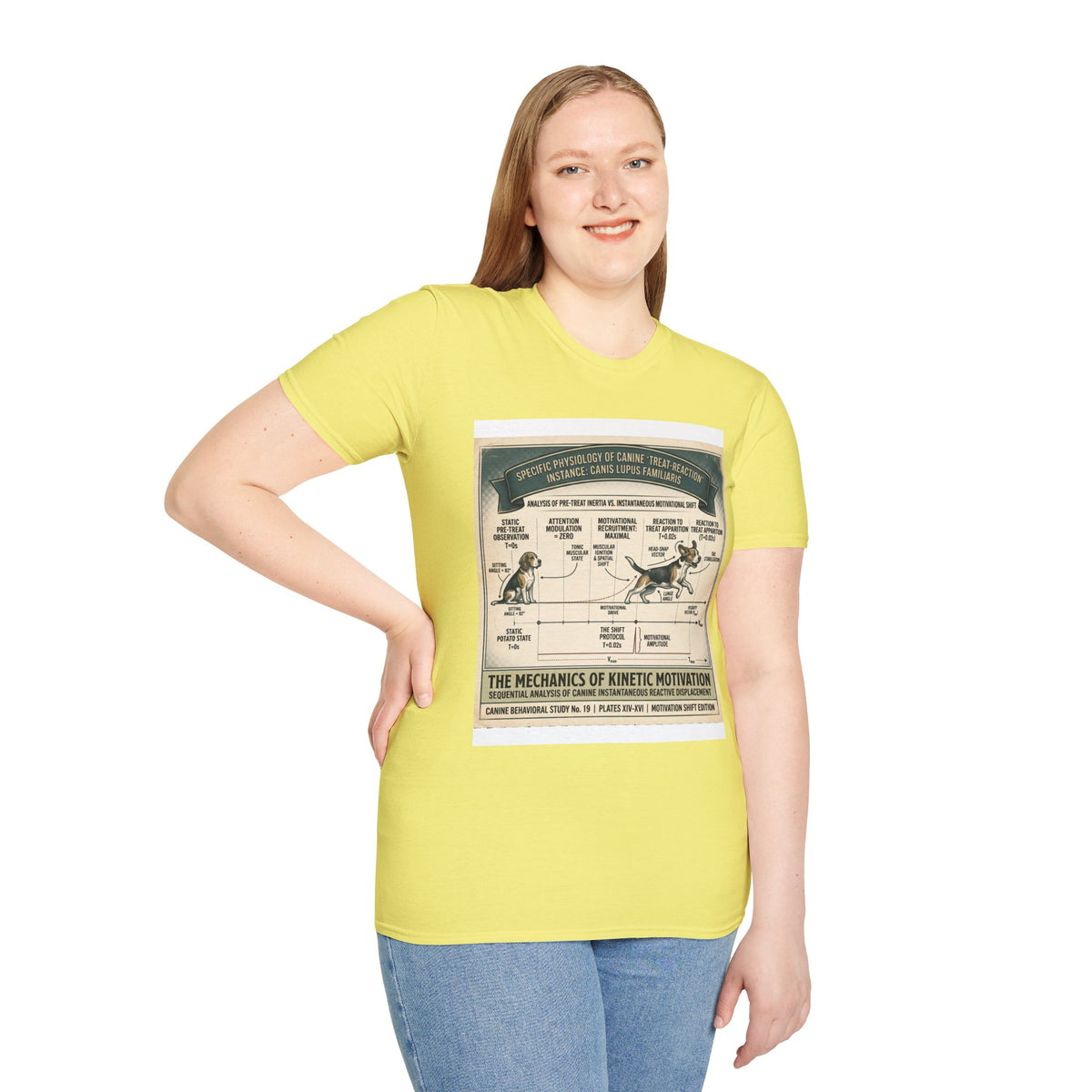 Canine Treat-Reaction Diagram T-Shirt