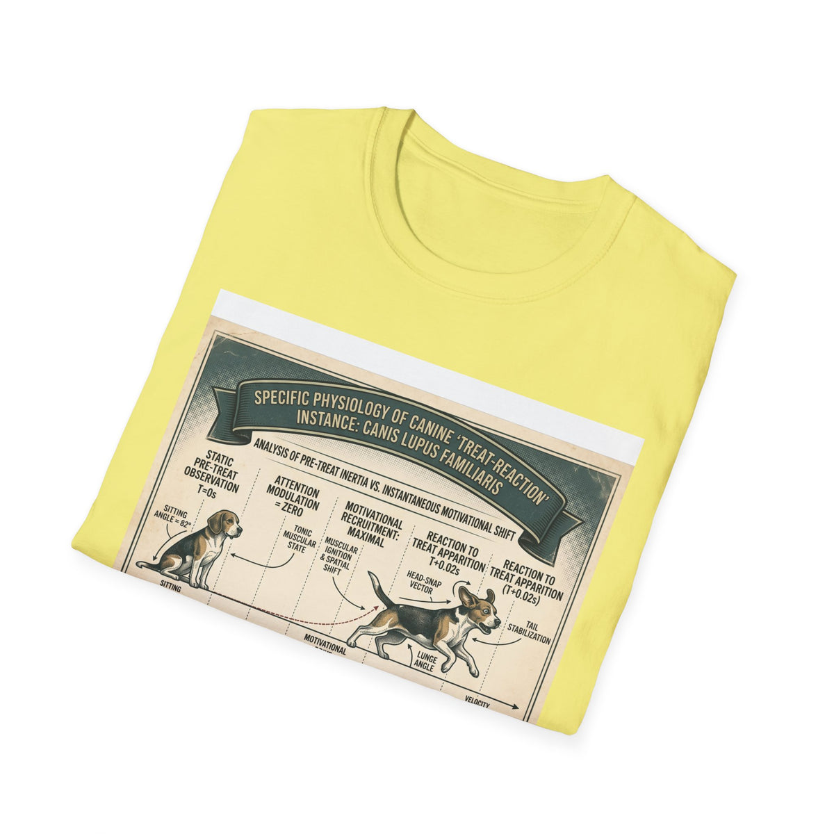 Canine Treat-Reaction Diagram T-Shirt