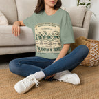 Kinetics of Zoomies T-Shirt — Funny Canine Zoomies Diagram Tee