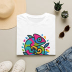 Colorful Chameleon Logo T-Shirt