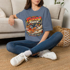 Turbo Paws T-Shirt — Retro Racing Cat Graphic Tee