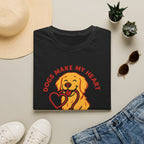 Dogs Make Heart Pawsitive T-Shirt