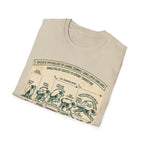 Kinetics of Zoomies T-Shirt — Funny Canine Zoomies Diagram Tee