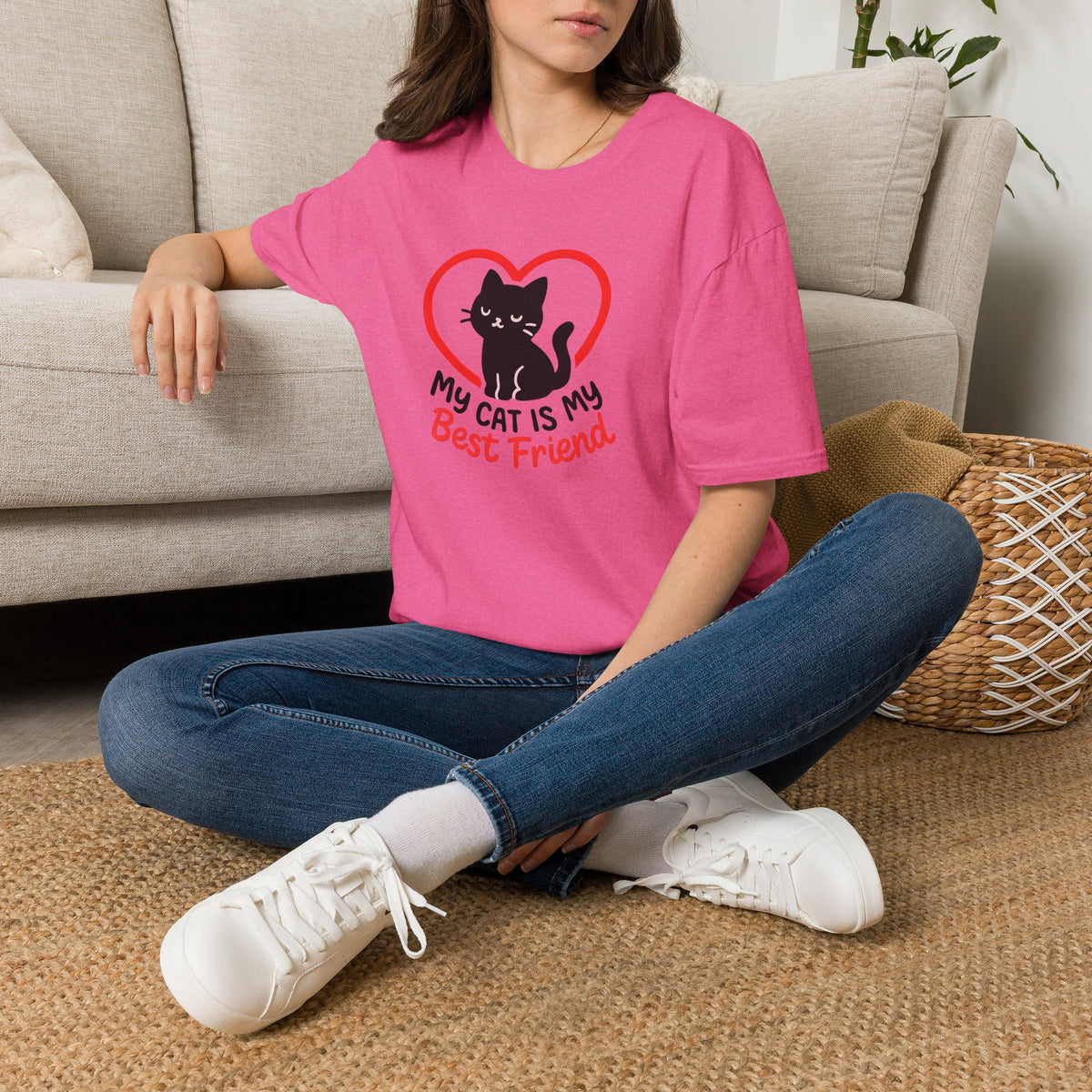 Best Friend Cat T-Shirt