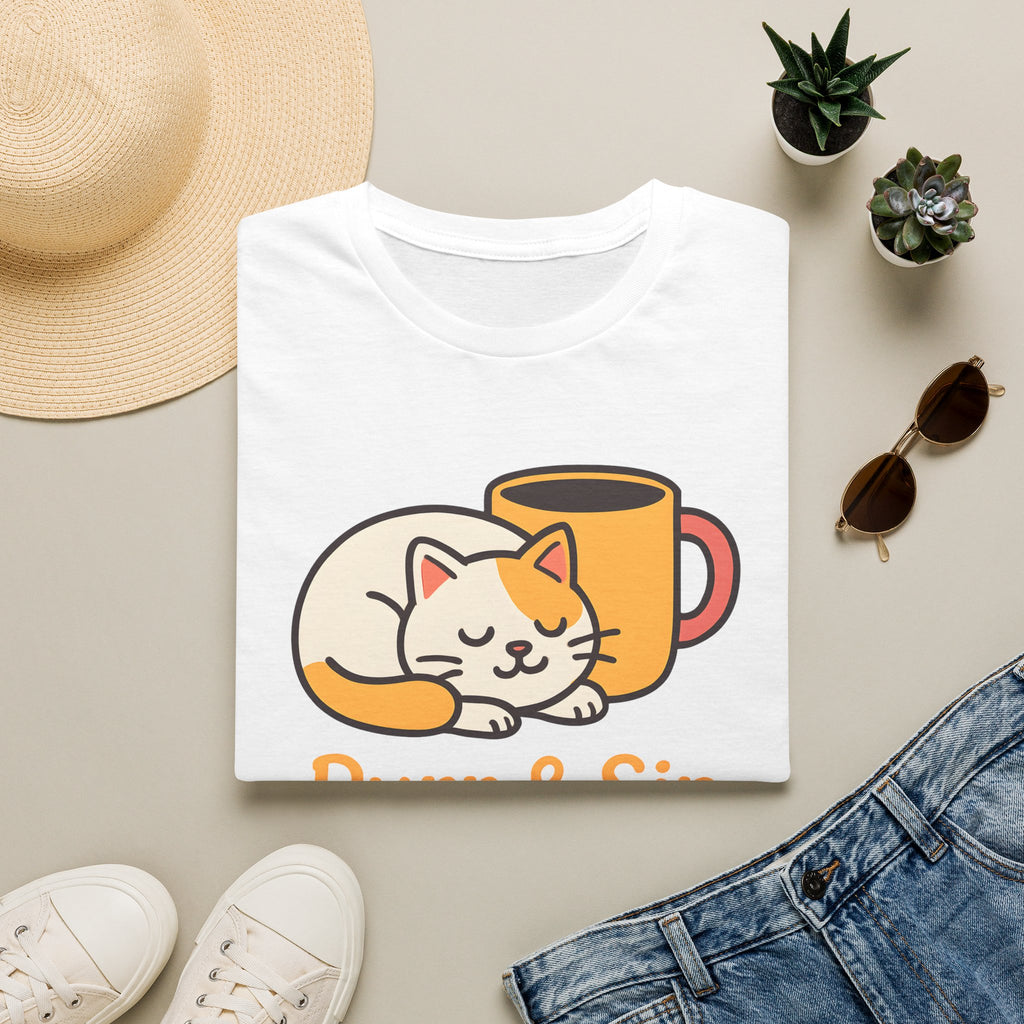 Purr and Sip Logo T-Shirt