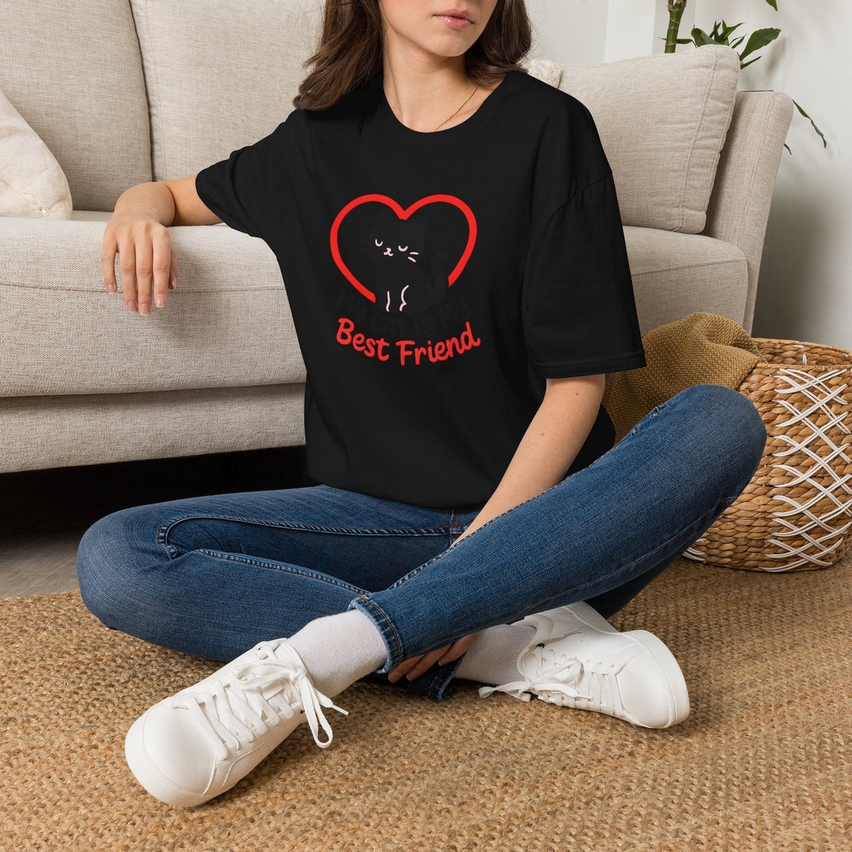 Best Friend Cat T-Shirt
