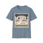 Nocturnal Cat Anatomy T-Shirt – Vintage Feline Physiology Diagram