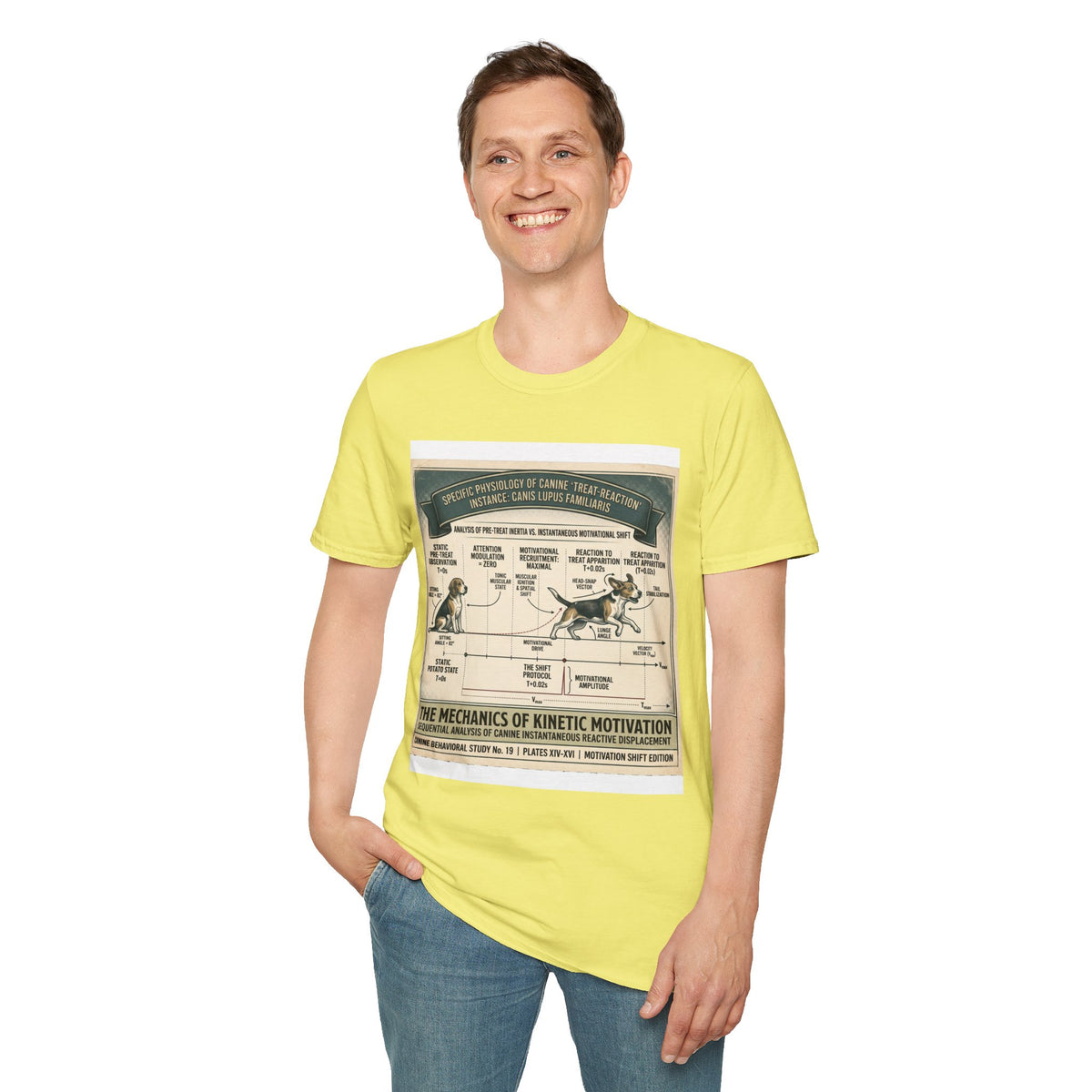 Canine Treat-Reaction Diagram T-Shirt
