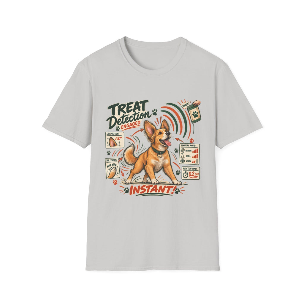 Dog Treat Detection T-Shirt — Funny Corgi ‘Treat Detection: Engaged’ Tee