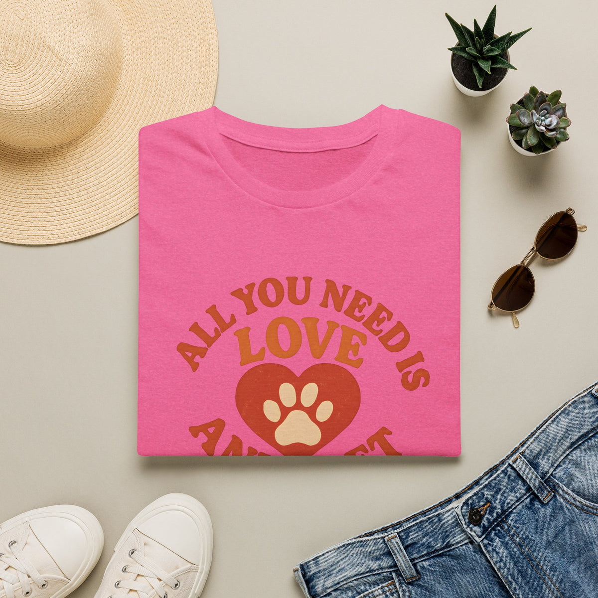 Love and a Pet T-Shirt