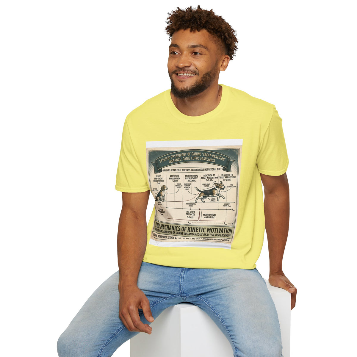Canine Treat-Reaction Diagram T-Shirt
