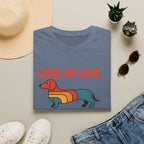 Retro Rainbow Dachshund T-Shirt