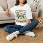 Cat Sprint Anatomy T-Shirt — Felis Catus Vintage Scientific Illustration Tee