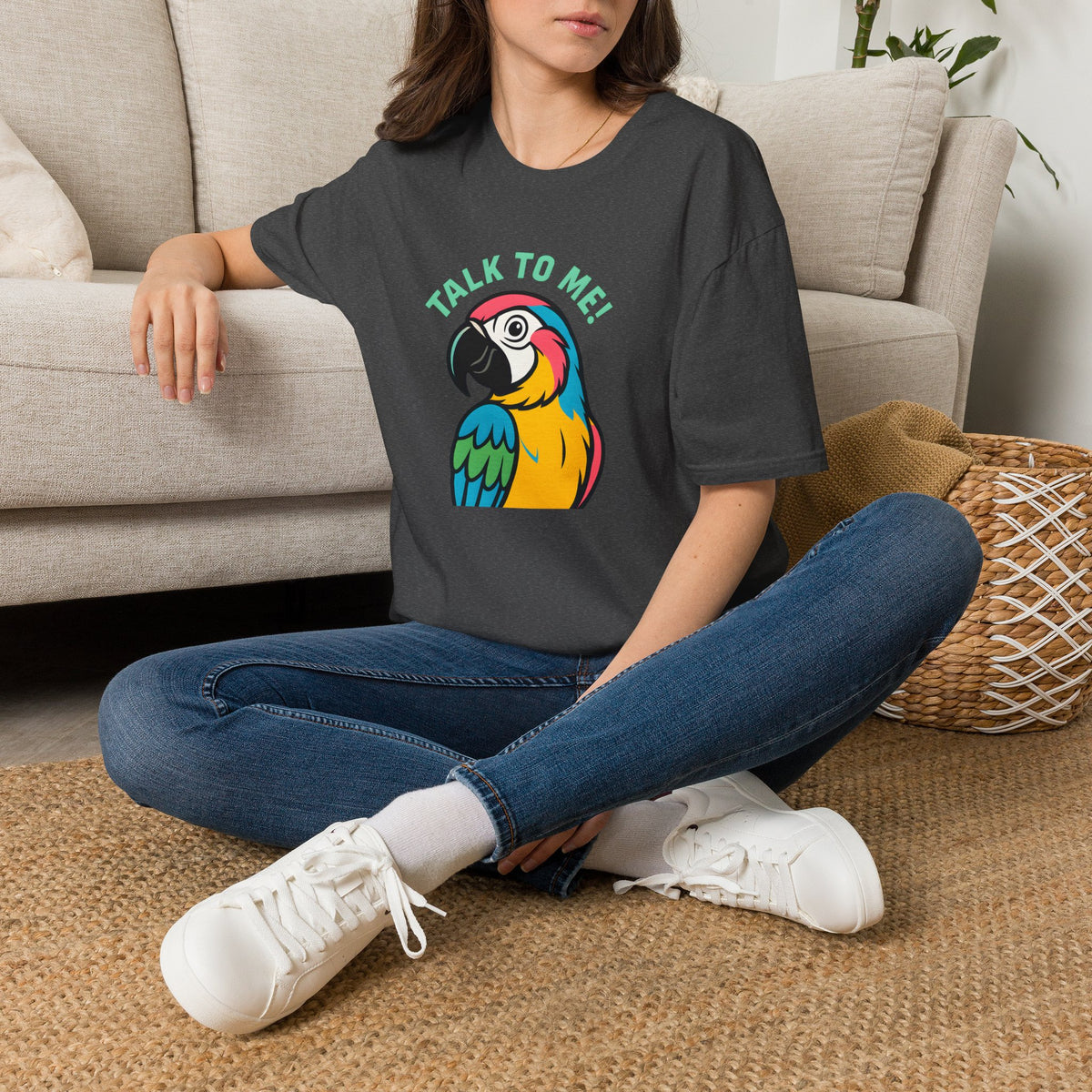 Talk To Me Parrot T-Shirt