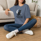 Moonlit Cat Silhouette T-Shirt