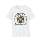 Round and Round We Go Vinyl T-Shirt — The Adventures of Vinyl Retro Record Tee