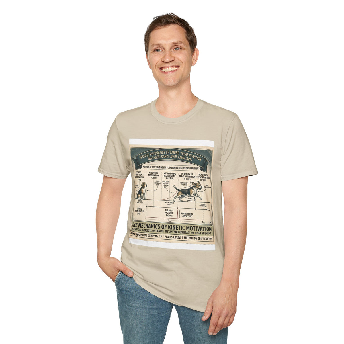 Canine Treat-Reaction Diagram T-Shirt
