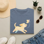 Dog Chasing Butterfly T-Shirt