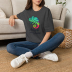Rainbow Chameleon Logo T-Shirt