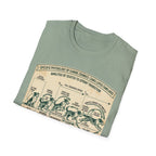 Kinetics of Zoomies T-Shirt — Funny Canine Zoomies Diagram Tee