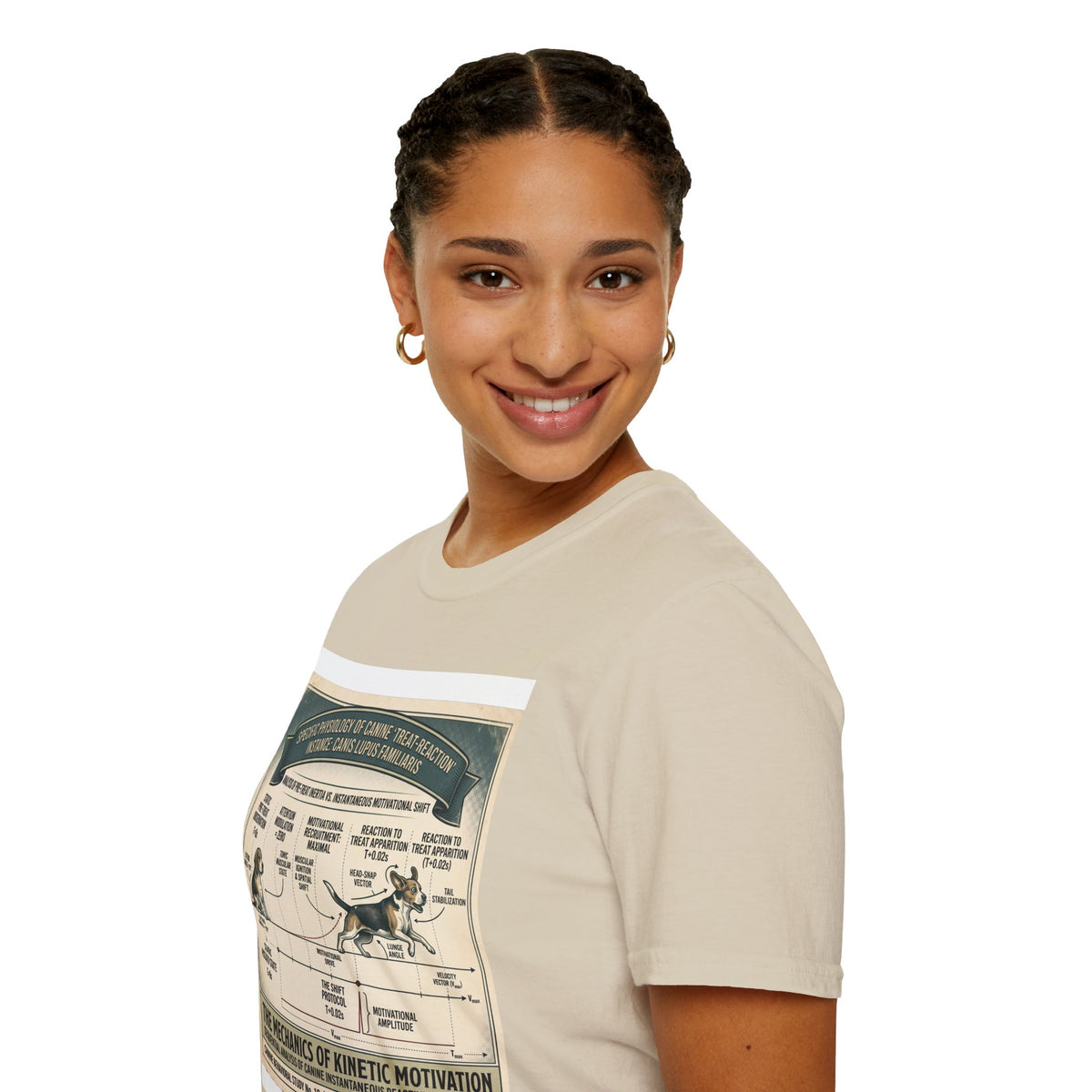 Canine Treat-Reaction Diagram T-Shirt