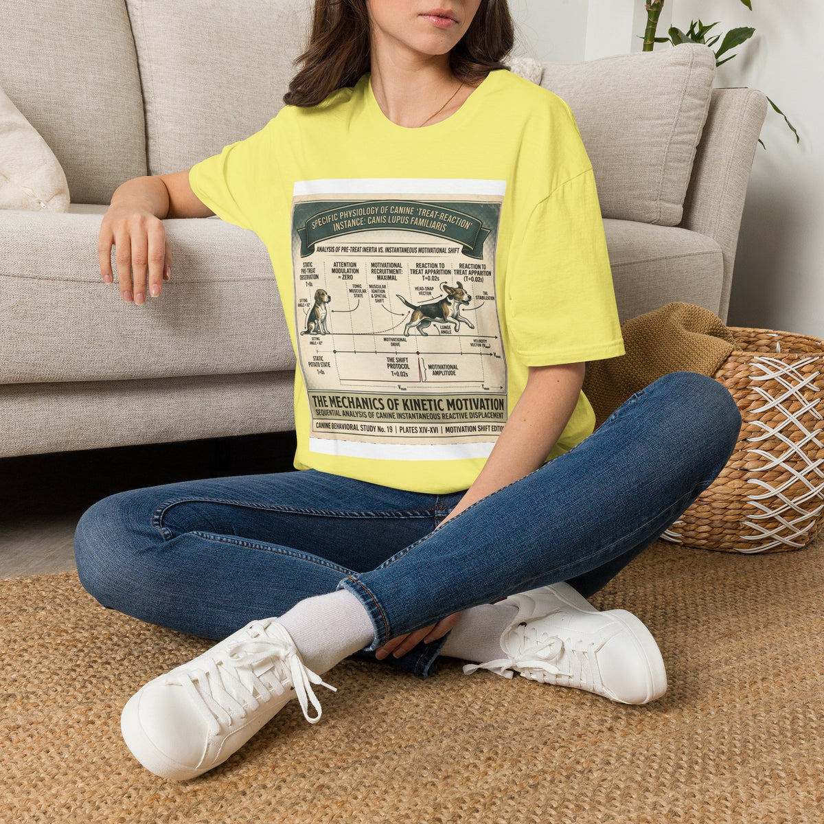 Canine Treat-Reaction Diagram T-Shirt