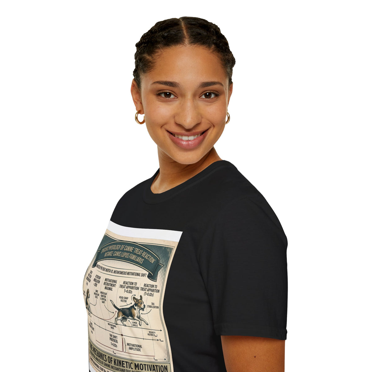 Canine Treat-Reaction Diagram T-Shirt
